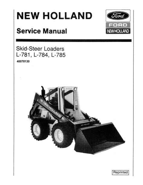 new holland skid steer service manual|jensales l781 manual.